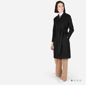 everlane wool belt coat